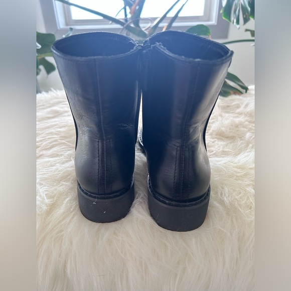 Franco Sarto Women’s Kids Leather Winter Boots size 5 - Picture 5 of 8